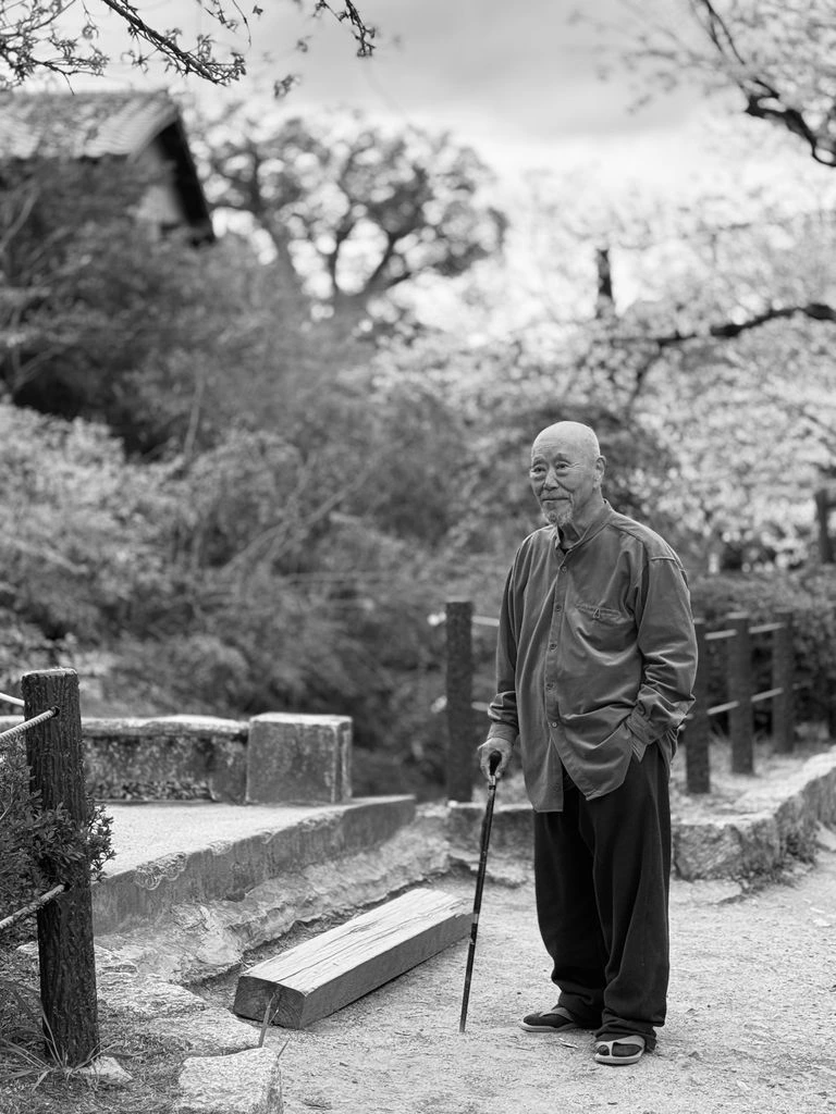 Portrait of Hiroshi Tanaka, Founding Master and lead instructor.
